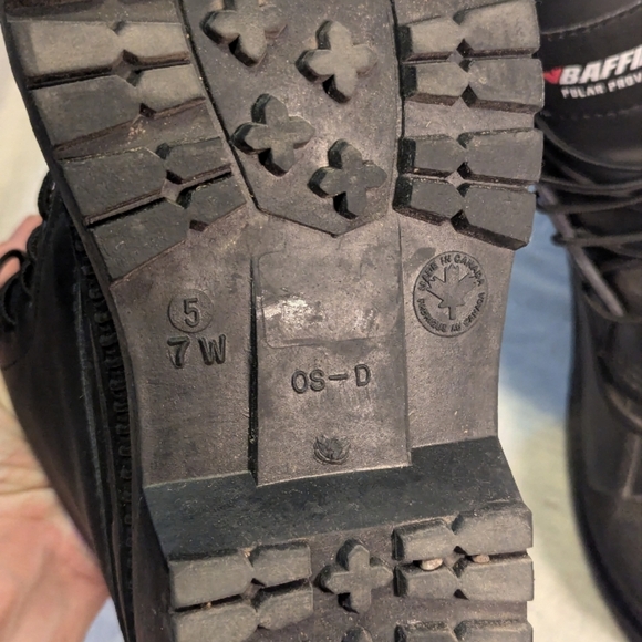 Baffin Black Men's Boots steel toe - Picture 7 of 15